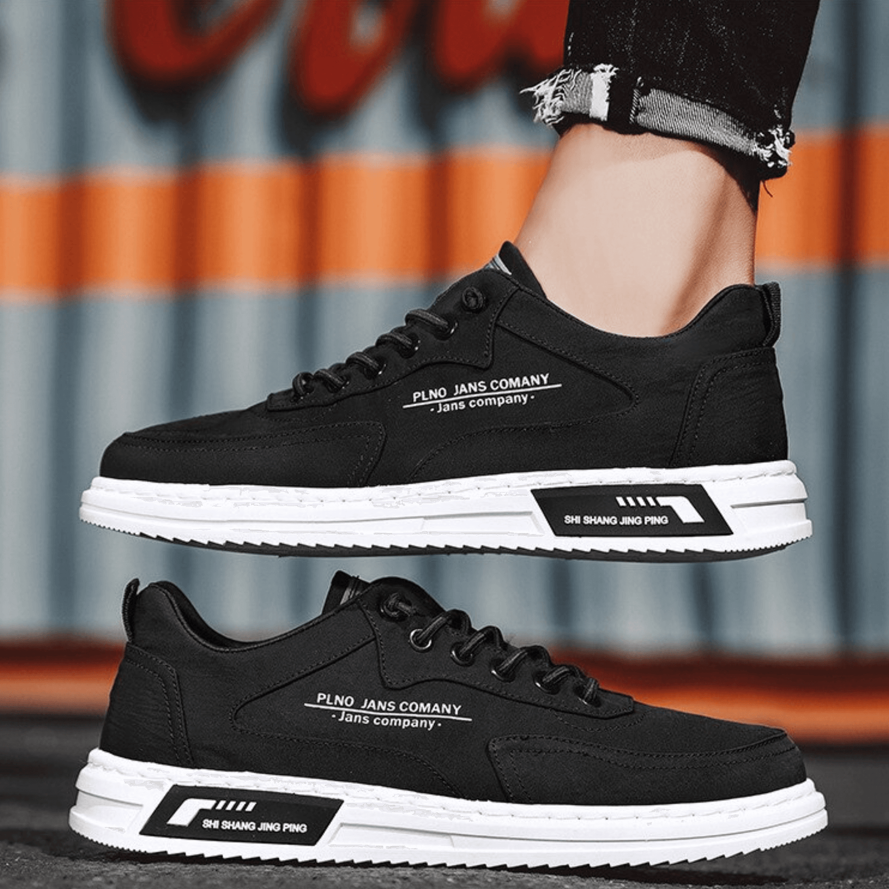 Tênis de Couro Masculino Romeo