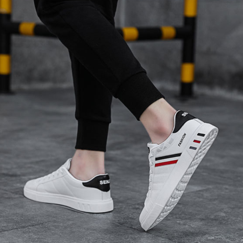 Sapatênis de Couro Masculino Stam