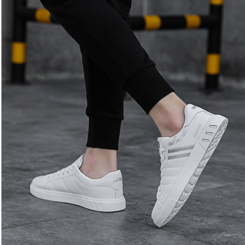 Sapatênis de Couro Masculino Stam