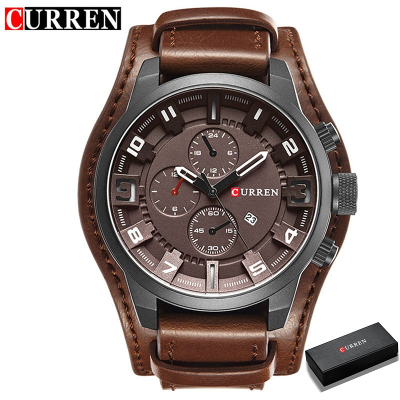 Relógio Casual Masculino Curren