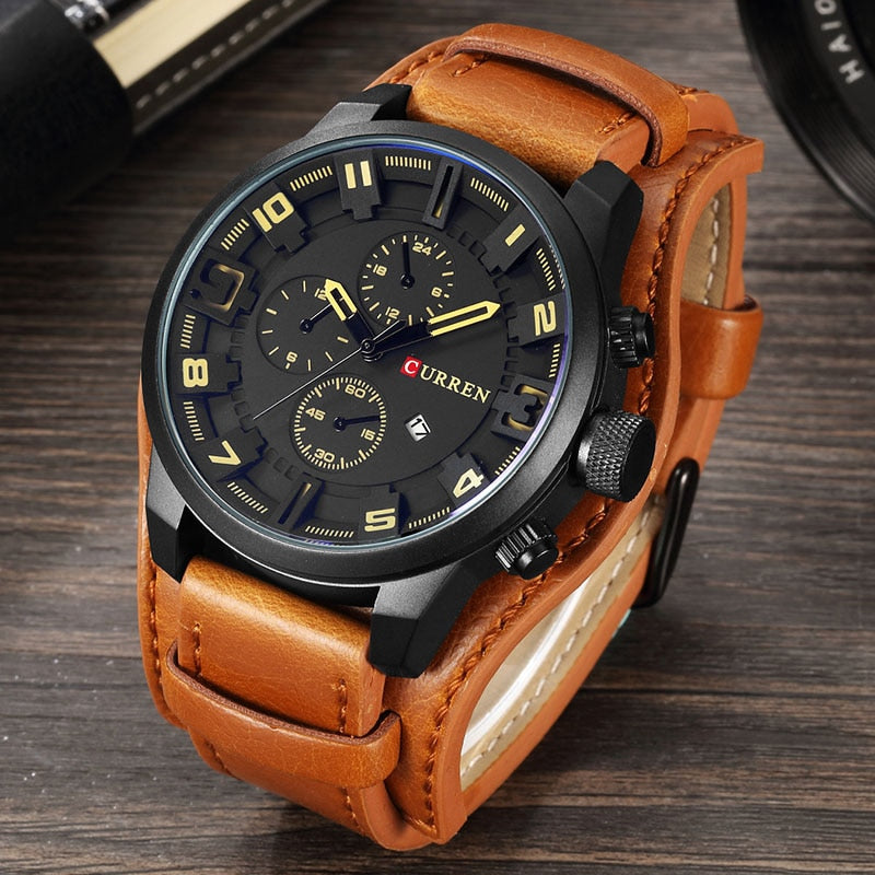 Relógio Casual Masculino Curren