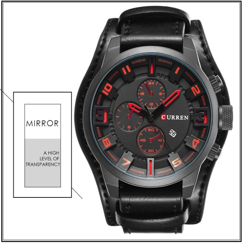 Relógio Casual Masculino Curren