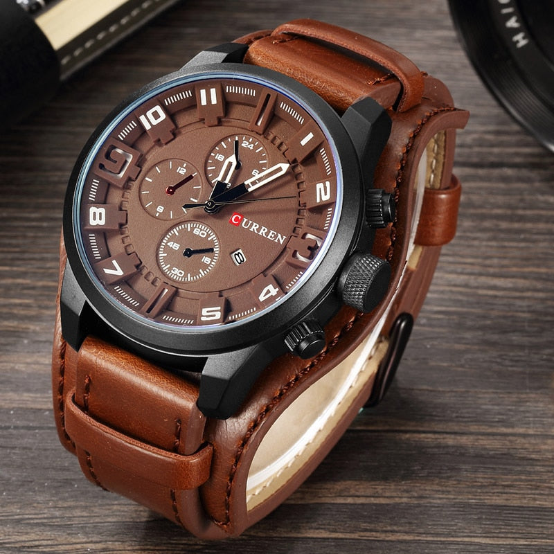 Relógio Casual Masculino Curren