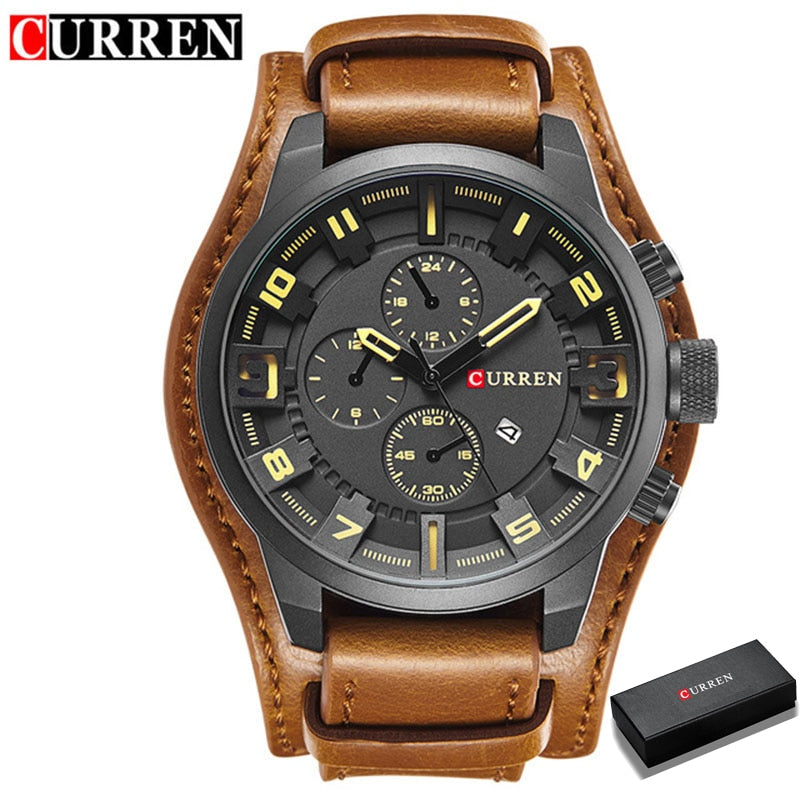 Relógio Casual Masculino Curren