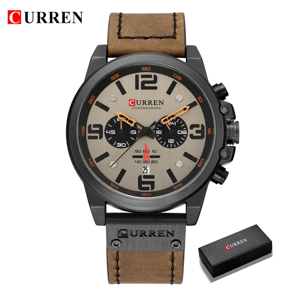Relógio Analógico Curren Premium