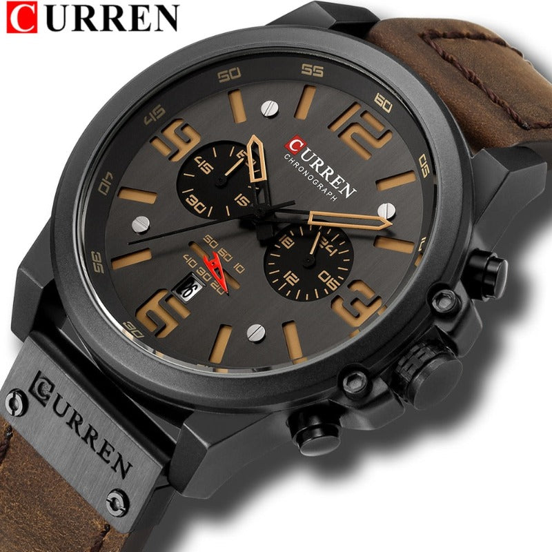 Relógio Analógico Curren Premium