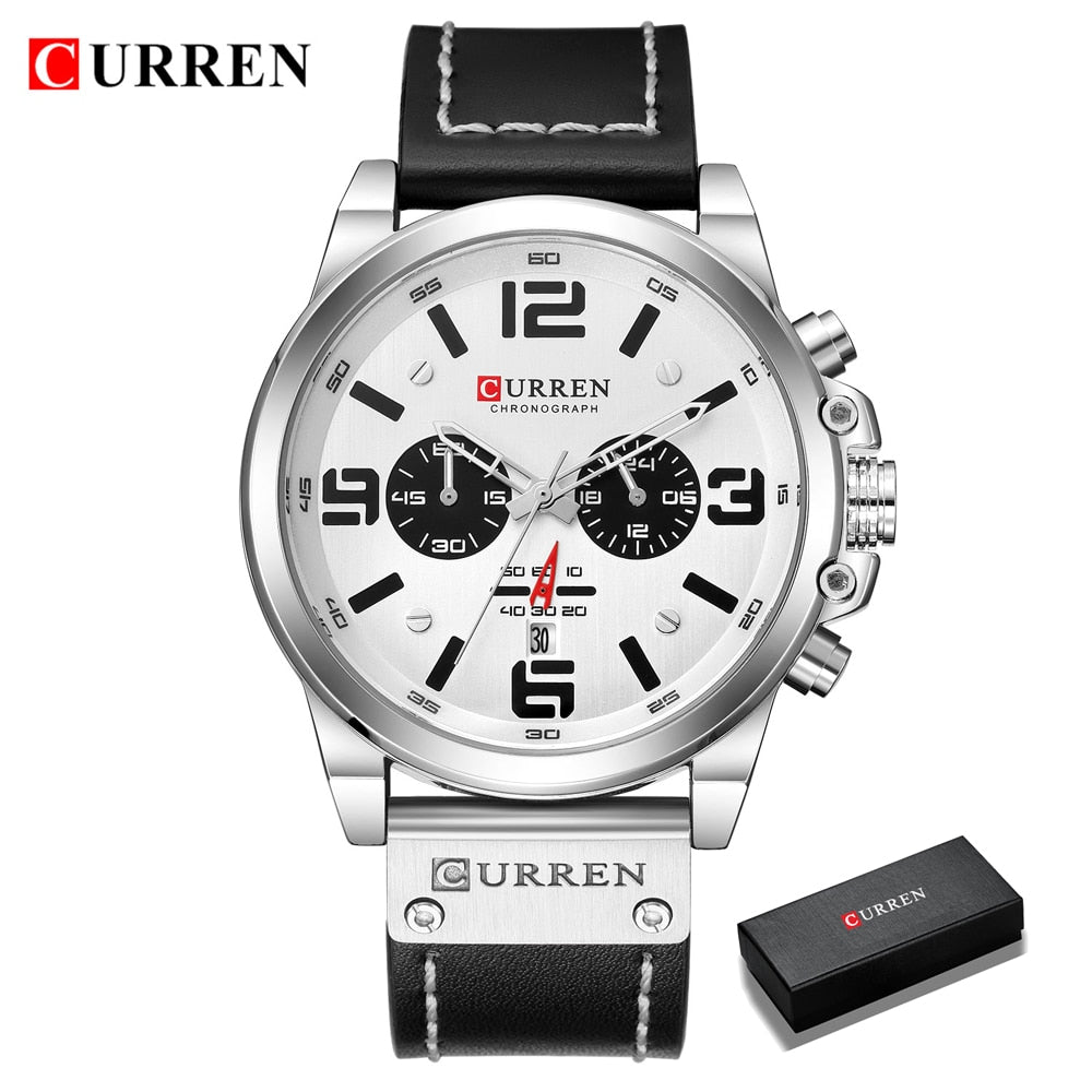 Relógio Analógico Curren Premium