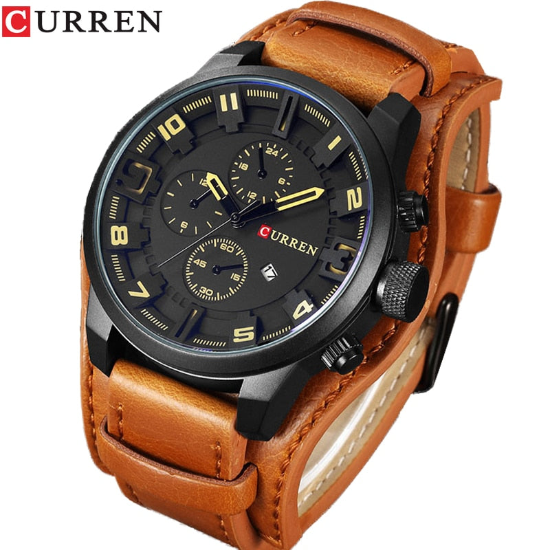 Relógio Casual Masculino Curren